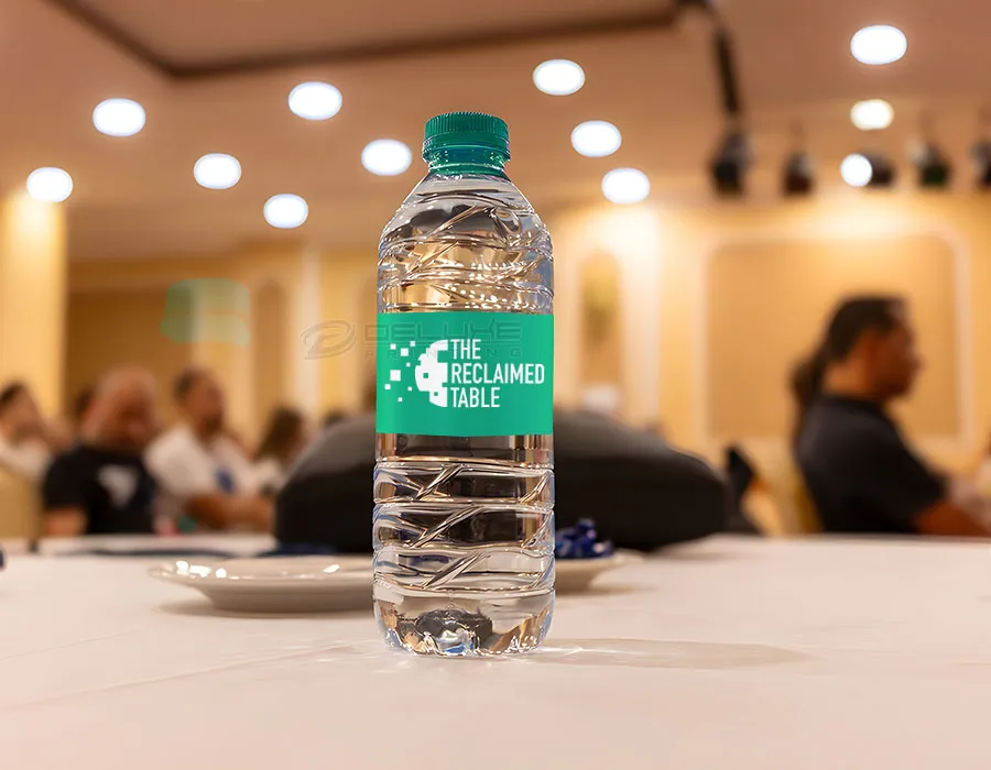 Water Bottle Label