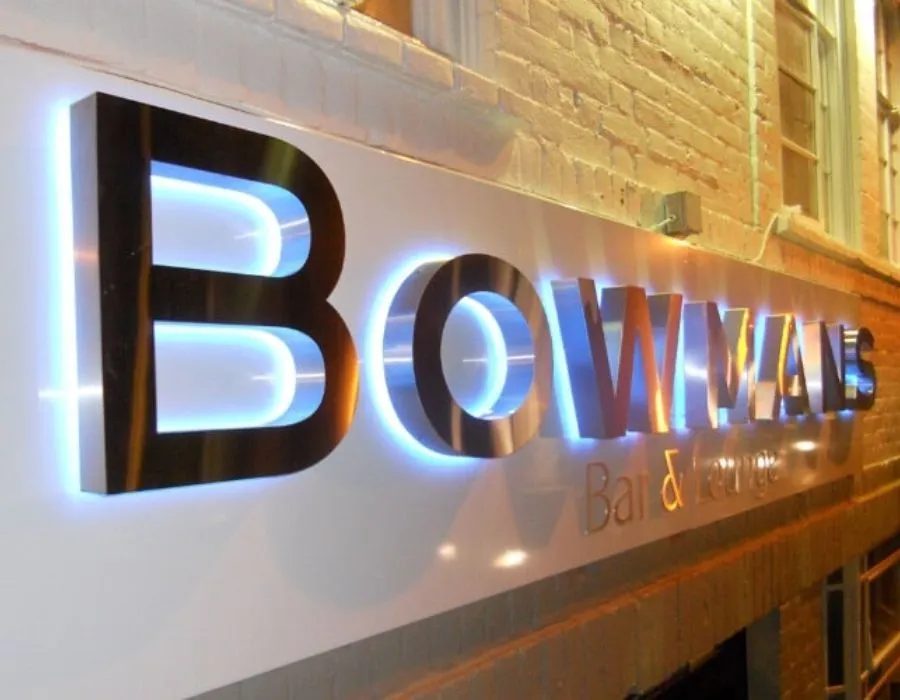 SS Brush Finish with Acrylic Back