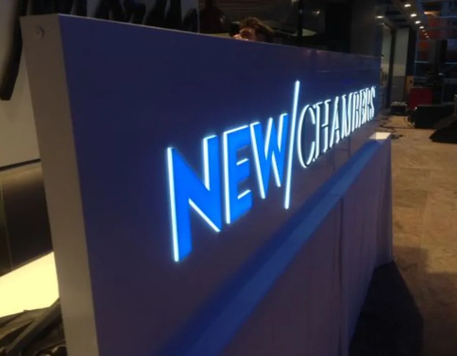 Metal Box with Acrylic Letters