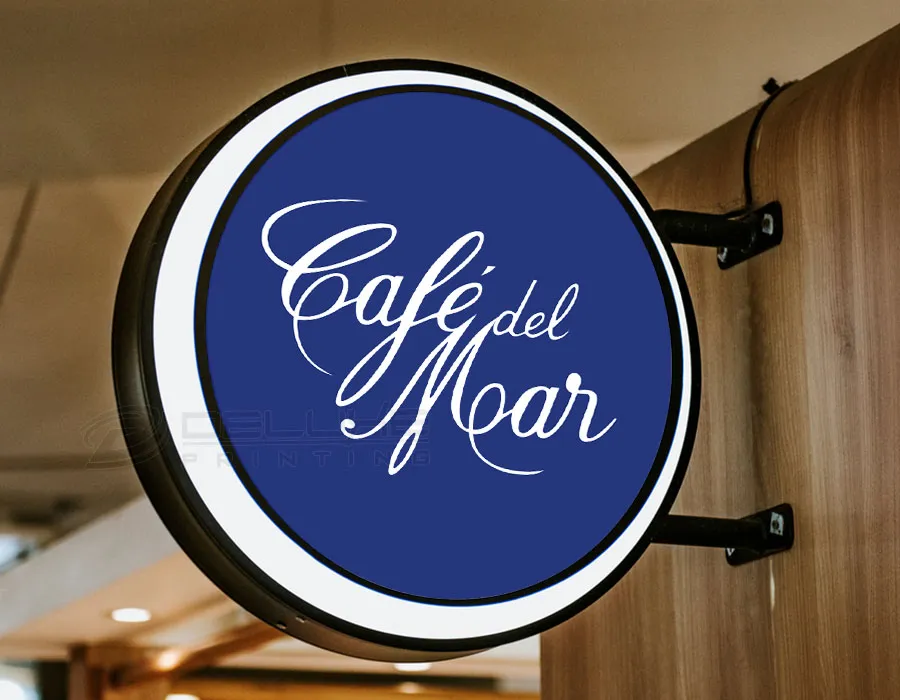 Backlit Wall Sign Digital Print