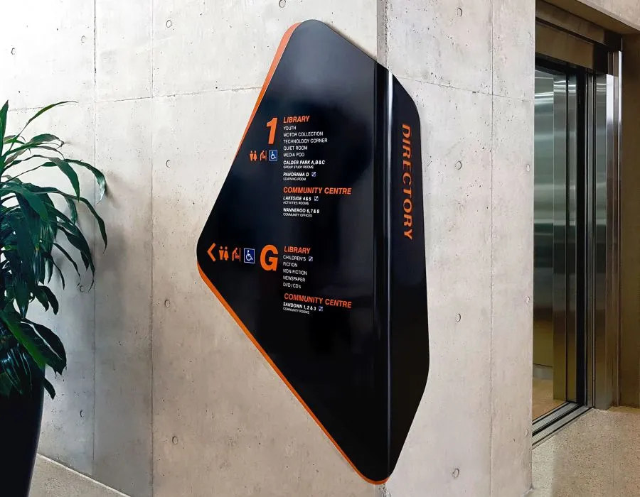 Acrylic with Vinyl Cut Letters