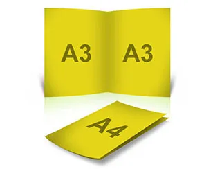 Single Fold Brochures